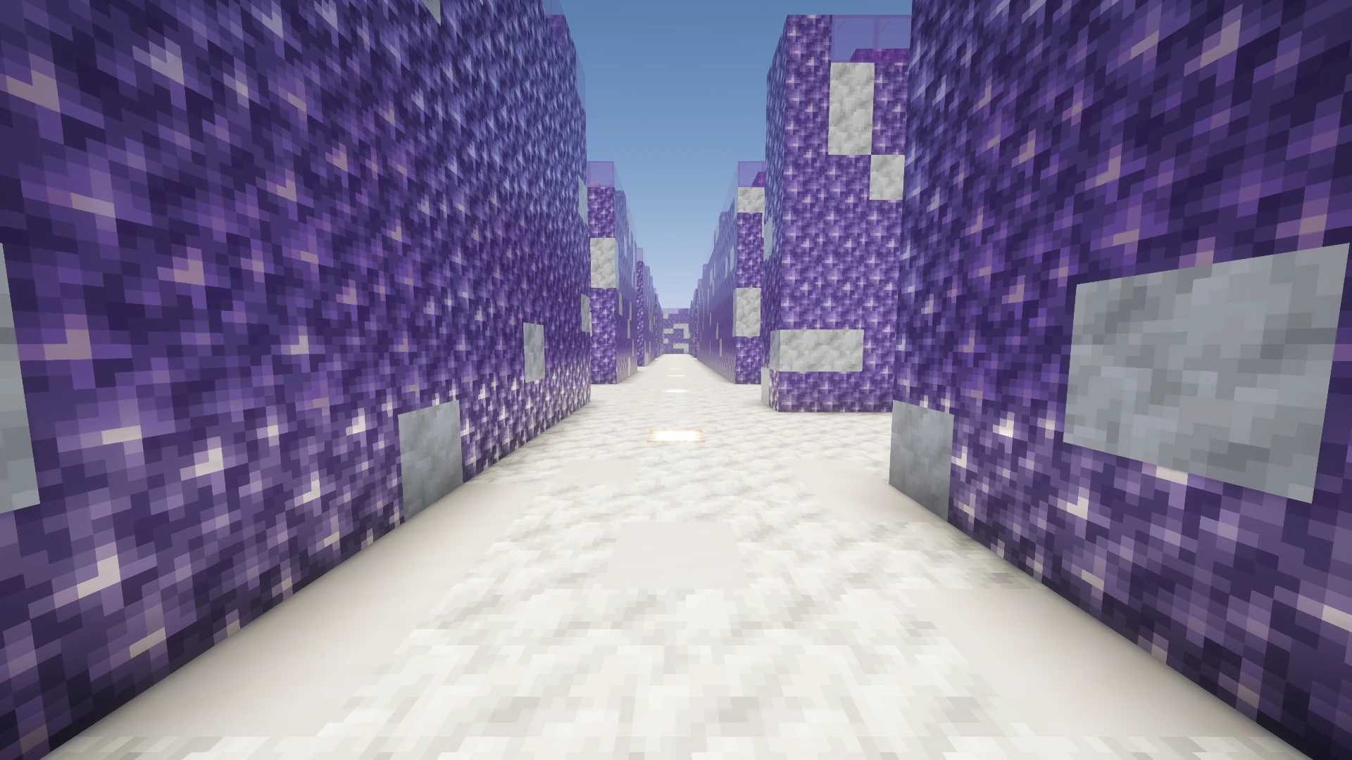 Inside the Crystal maze, at corridor level