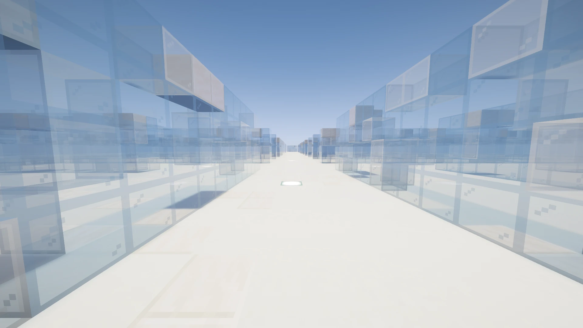 Inside the Sky maze, at corridor level